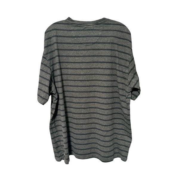 Arrow Gray Short Sleeve Tee with Stripes - Picture 2 of 6
